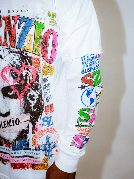 OMERTÀ WORLD LAYERED TEE
