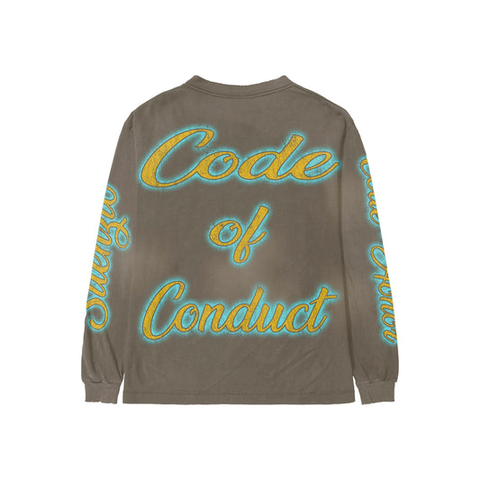 Grey Code Of Conduct Long Sleeve