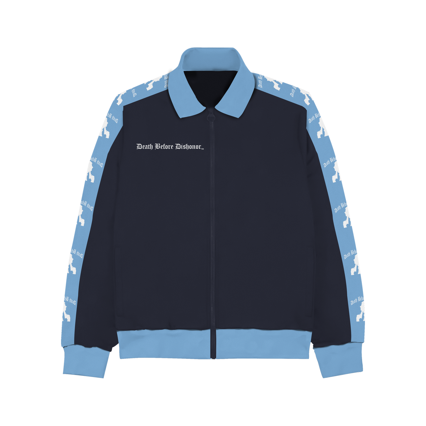 Blue Death Before Dishonor Track Jacket