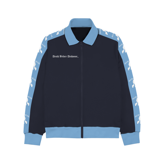 Blue Death Before Dishonor Track Jacket