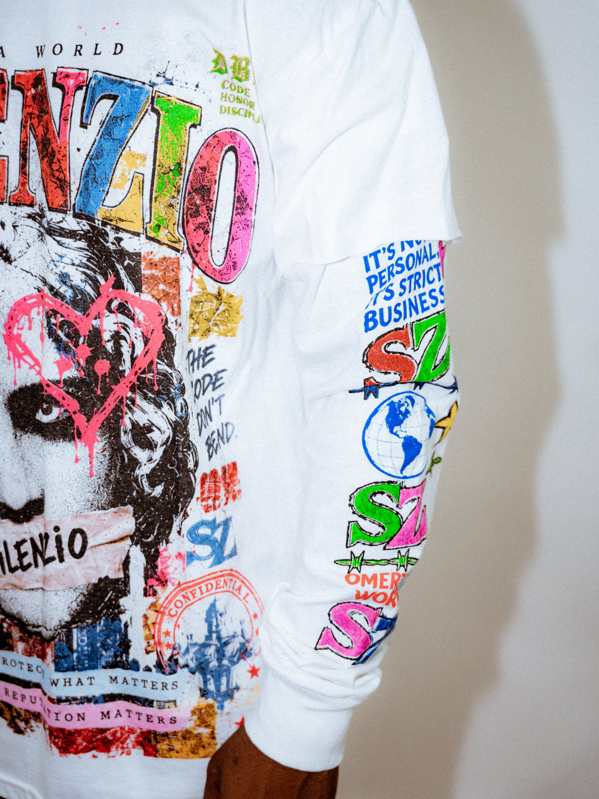 OMERTÀ WORLD LAYERED TEE