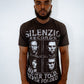 SILENZIO — NEVER TOLD. NEVER FOLDED. TEE