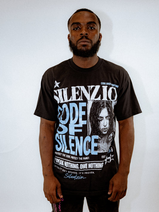 SILENZIO — CODE OF SILENCE TEE