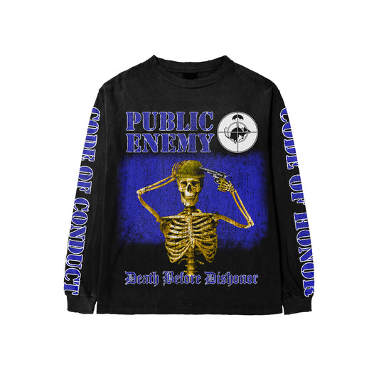 Black Public Enemy  Long Sleeve