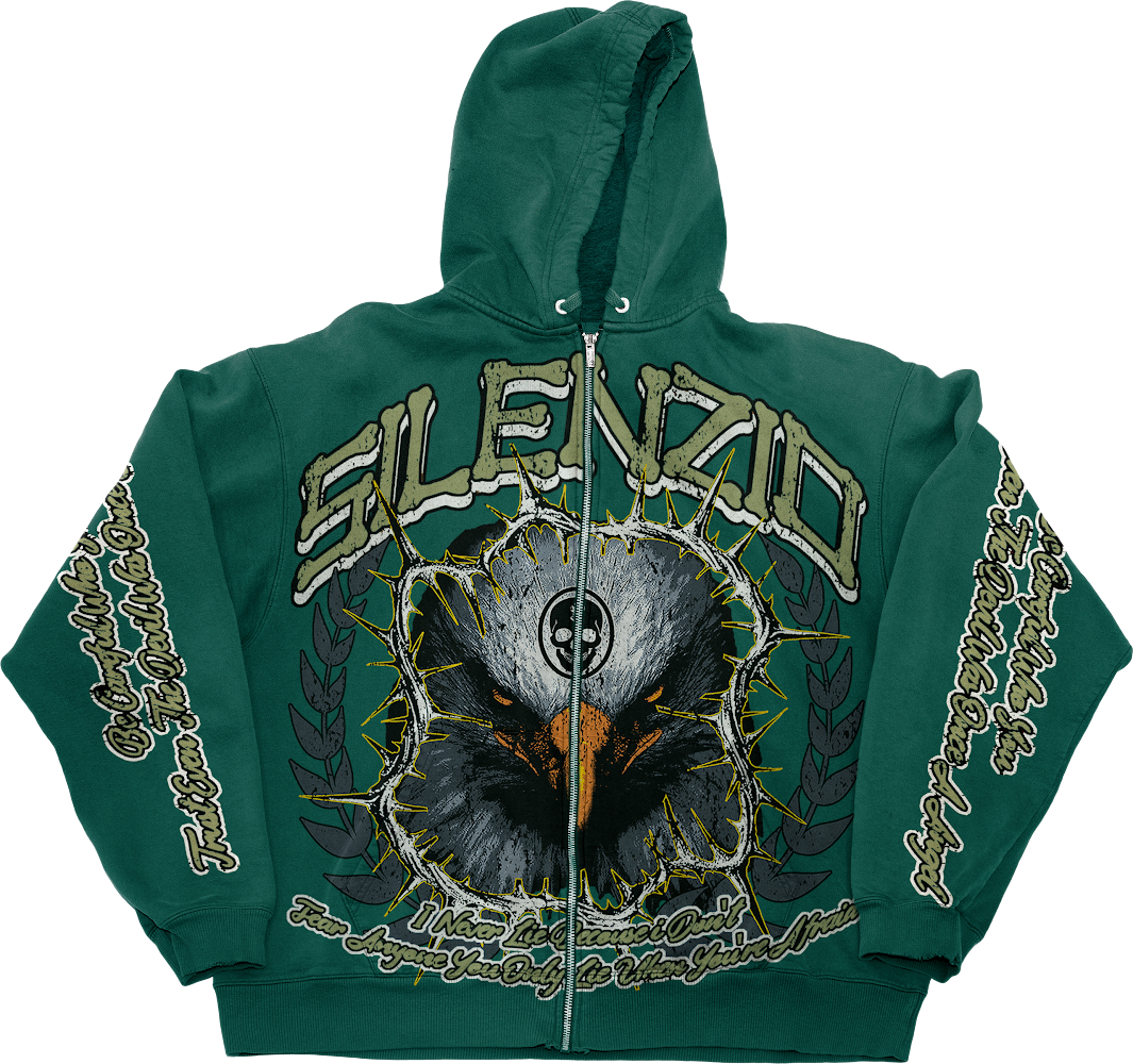 Silenzio Eagle Hoodie