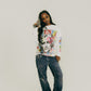 OMERTÀ WORLD LAYERED TEE - WHITE