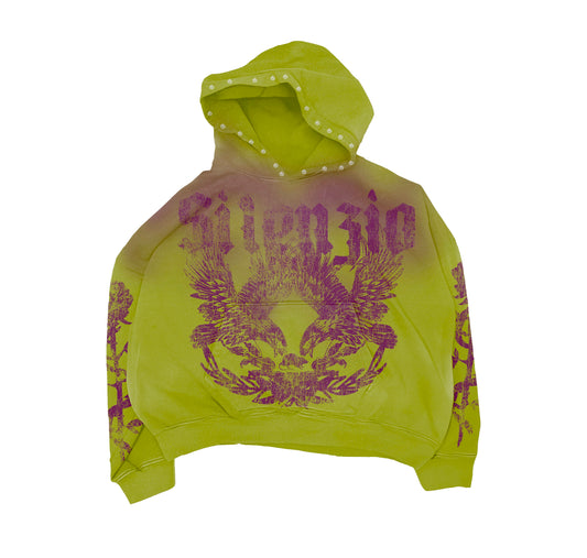 Light Olive Eagle Hoodie