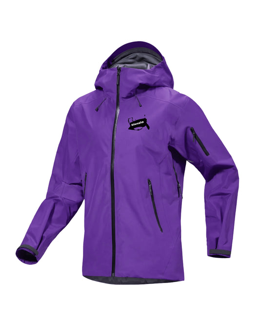 Purple Waterproof Silenzio Jacket